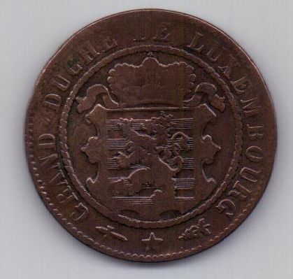 10 сантим 1870 г. Люксембург