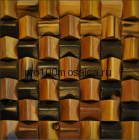 MCM059 Бесшовная деревянная мозаика серия WOOD, 300*300*15 мм
