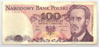 100 злотых 1986 г. Польша