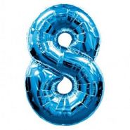 Фигура "8"  (40"/102 см) синий