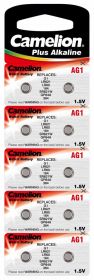 Camelion alkaline AG 1 (LR621) BL-10/200/ цена за 1 шт