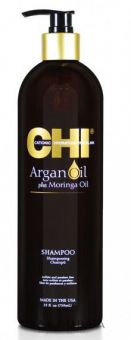 Восстанавливающий шампунь с маслом арганы, 750 мл.CHI Argan Oil Plus Moringa Oil Shampoo