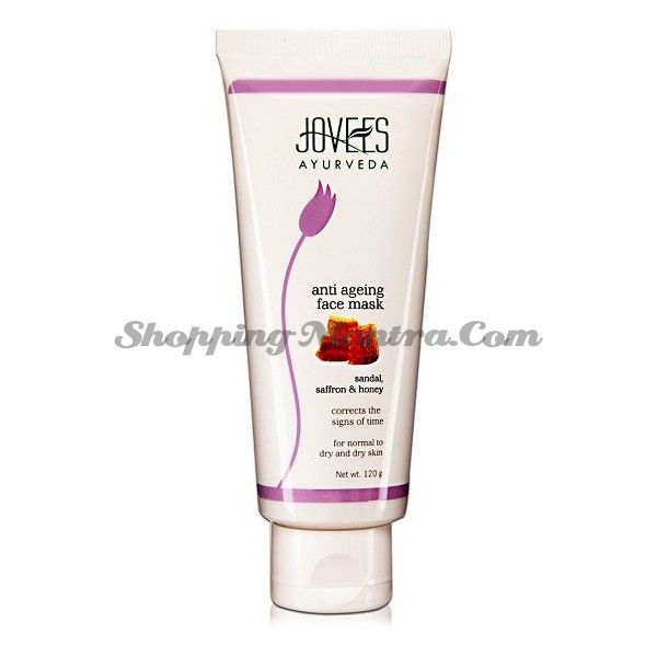 Маска для лица Сандал, Шафран и Мёд Джовис / Jovees Sandal, Saffron&Honey Face Mask