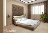 Кровать кожаная Murano с подъемным механизмом