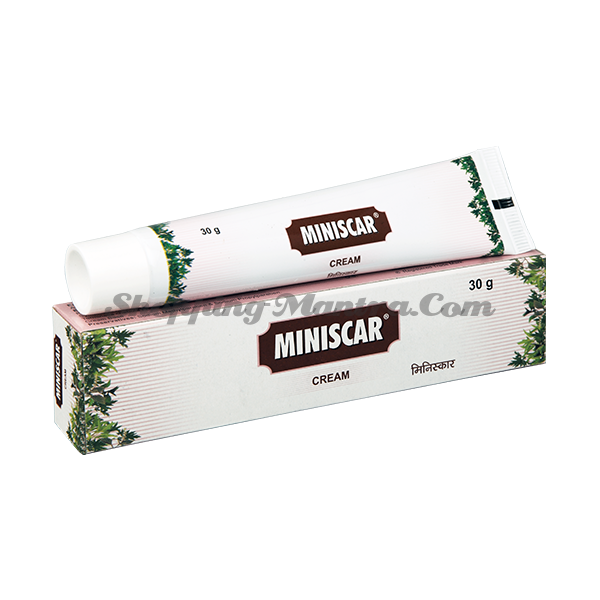 Крем против шрамов и растяжек Минискар Чарак / Charak Pharma Miniscar Cream