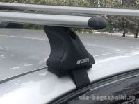 Багажник на крышу Toyota Avensis, Атлант, аэродинамические дуги, опора Е