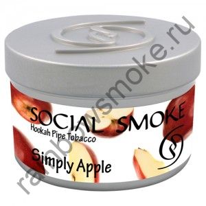 Social Smoke 250 гр - Simply Apple (Яблоко)