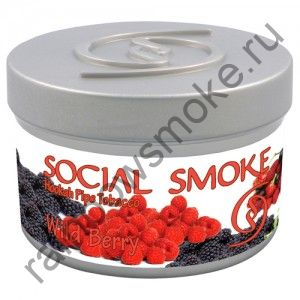 Social Smoke 250 гр - Wild Berry (Дикие Ягоды)
