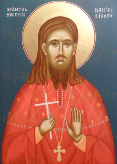 Икона Даниил Сысоев (рукописная)