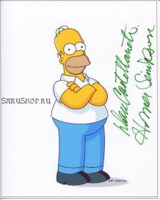 Автограф: Дэн Кастелланета. Симпсоны (The Simpsons)