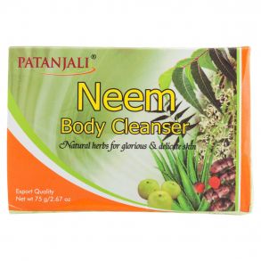 МЫЛО АЮРВЕДИЧЕСКОЕ С НИМОМ NEEM «ПАТАНДЖАЛИ», 75 ГР.
