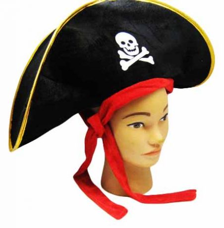 Шляпа пирата «Храбрый пират», р-р 55-56