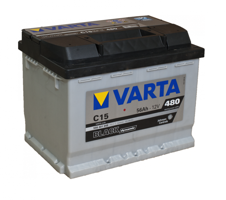 Автомобильный аккумулятор АКБ VARTA (ВАРТА) Black Dynamic 556 401 048 C15 56Ач ПП