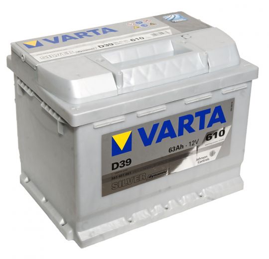 Автомобильный аккумулятор АКБ VARTA (ВАРТА) Silver Dynamic 563 401 061 D39 63Ач ПП