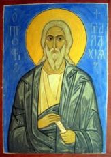 Икона Малахия, пророк (рукописная)