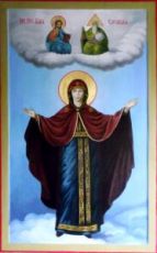 Елецкая Аргамаченская икона Божией Матери (рукописная)