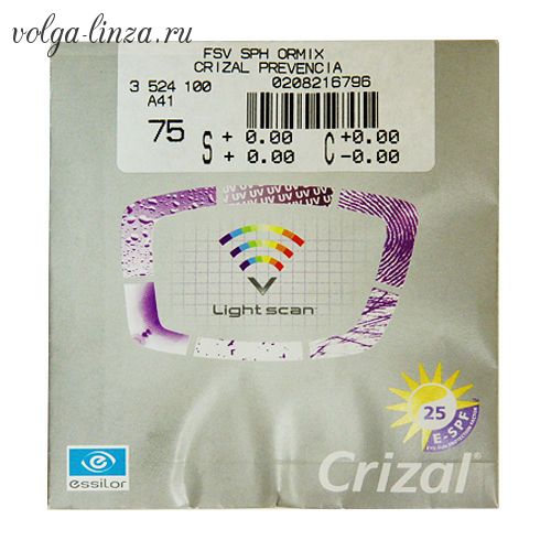 1,61 Ormix Crizal Prevencia