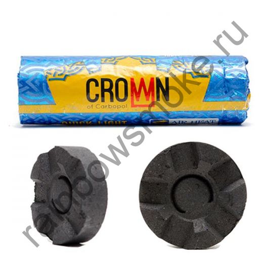 Уголь для кальяна Carbopol CROWN 40 мм (Туба)
