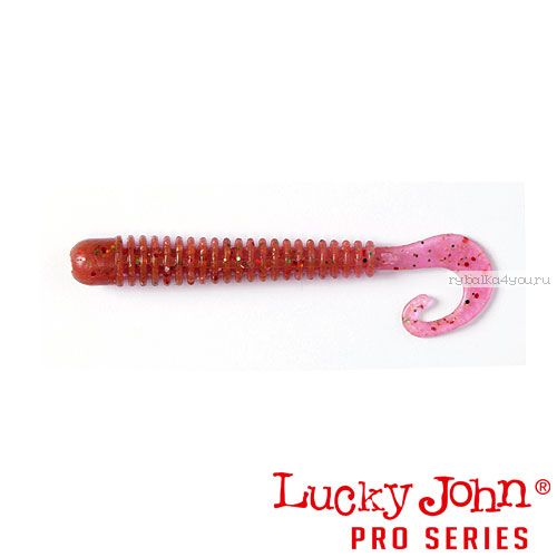 Твистер Lucky John Pro Series BALLIST 2,5" / 63 мм / цвет S13 / 10 шт