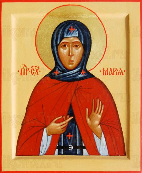 Икона Мария Радонежская (рукописная)