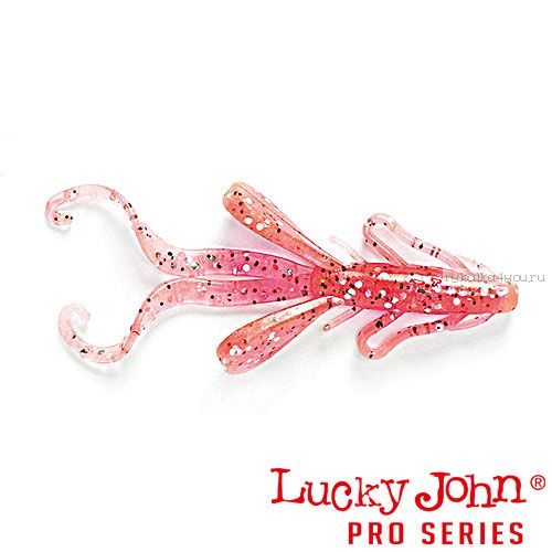 Твистер Lucky John Pro Series HOGY HOG 1,6" / 41 мм / цвет 016 / 10 шт