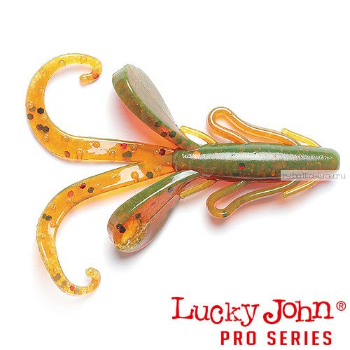 Твистер Lucky John Pro Series HOGY HOG 1,6" / 41 мм / цвет PA16 / 10 шт