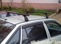 Багажник на крышу Daewoo Nexia Атлант (Россия) - стальные дуги
