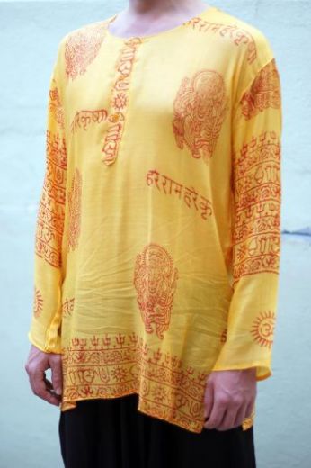 Лёгкие индийские рубашки из хлопка марлевки