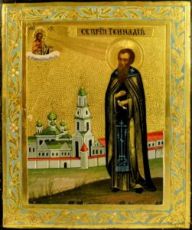 Икона Геннадий Костромской (рукописная)