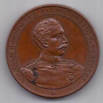 медаль(жетон) 1888 г. UNC. Пруссия .Германия
