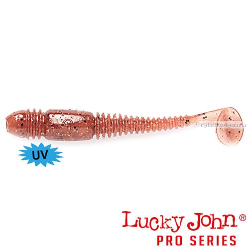 Виброхвост Lucky John Pro Series TIOGA 3,4" / 86,4 мм / цвет S14 / 6 шт