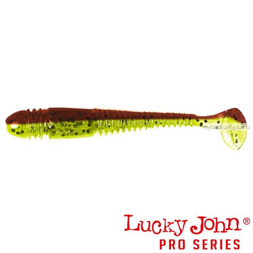 Виброхвост Lucky John Pro Series TIOGA 3,9" / 100 мм / цвет T44 / 5 шт