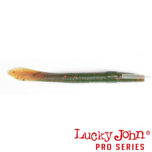Виброхвост Lucky John Pro Series WACKY WORM 3,9" / 99 мм / цвет 085 / 10 шт