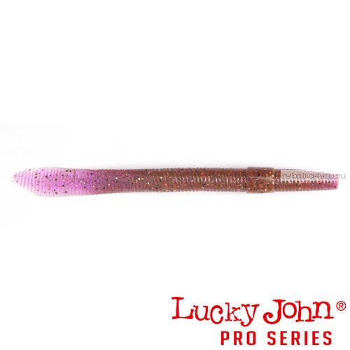 Виброхвост Lucky John Pro Series WACKY WORM 3,9" / 99 мм / цвет S13 / 10 шт