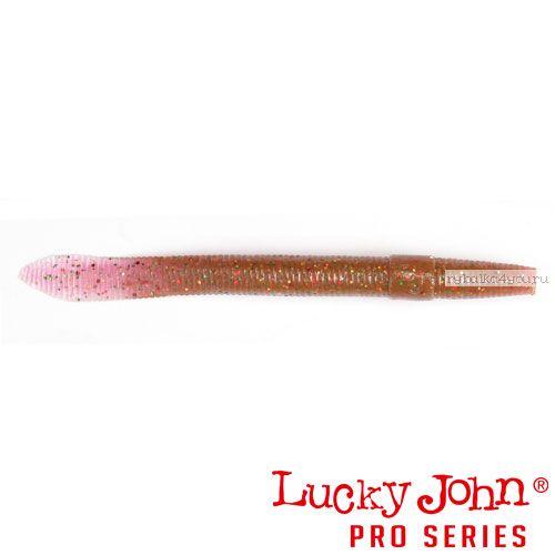 Виброхвост Lucky John Pro Series WACKY WORM 3,9" / 99 мм / цвет S14 / 10 шт