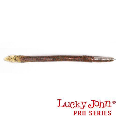 Виброхвост Lucky John Pro Series WACKY WORM FAT 5,7" / 145 мм / цвет PA03 / 6 шт