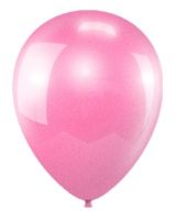 Розовый гелиевый шар