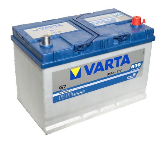 Автомобильный аккумулятор АКБ VARTA (ВАРТА) Blue Dynamic 595 404 083 G7 95Ач ОП