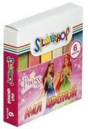 Мел школьный цветной "Princess" (набор из 6 цв.) карт.коробка (арт. 882049-06)