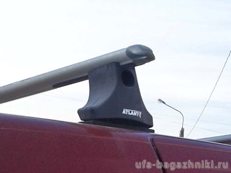 Багажник на крышу Volkswagen Caddy, Атлант, аэродинамические дуги