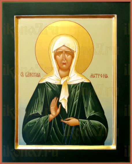Икона Матрона Московская (рукописная)