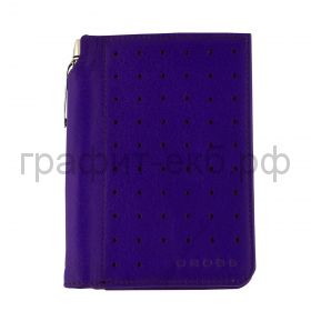 Книжка записная (кожа) А6 CROSS+ручка фиолетовая АС131-15