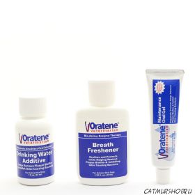 Набор Oratene -  Maintenance Oral Gel (21 гр.) + Oratene Drinking Water Additives (30 мл) + Breath Freshener Directions (37 мл.)