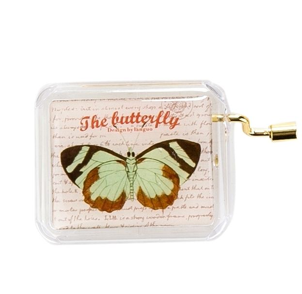Музыкальная коробочка «Butterfly» - Brown