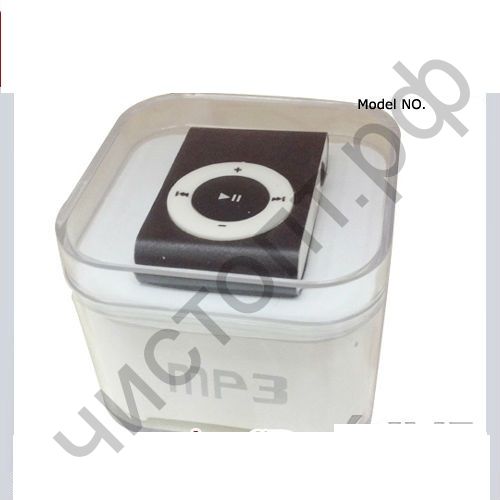 MP3 плеер прищепка (аналог ipod shuffle) micro-SD до 16Гб,акумм.,провод для заряд.,наушники,пласт.короб,