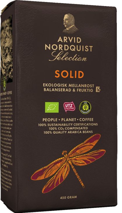 Arvid Nordquist Selection SOLID кофе молотый 450 гр