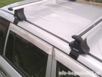 Багажник на крышу Chevrolet Aveo 2002-11 sedan/hatchback, Атлант, крыловидные дуги