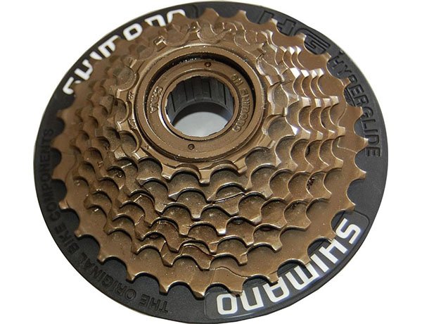 Трещотка SHIMANO MF-TZ21, 7 скоростей 14-28Т, С ЗАЩИТОЙ