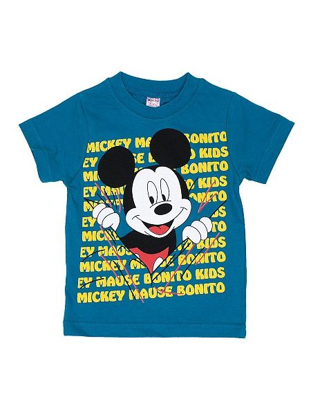 Летняя трикотажная футболка для мальчика Mickey