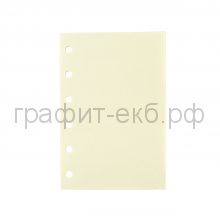 Блок сменный для Filofax Pocket нелинованный 30л.cotton cream ОК151-30